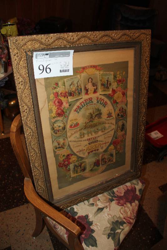 Framed Wall Art, Old