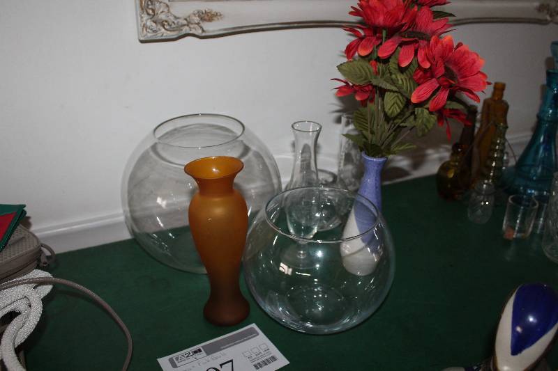 Vases, Fish Bowls