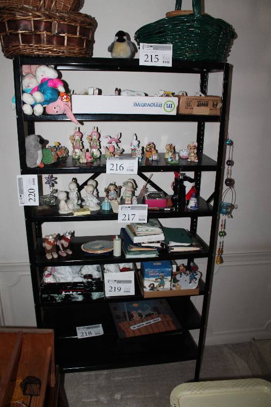 8-Shelf Metal Display Shelf