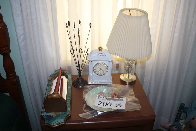 Wall-Mount Candle Holder, Table Lamp, Table Clock, Decorative Plate, Home Dcor