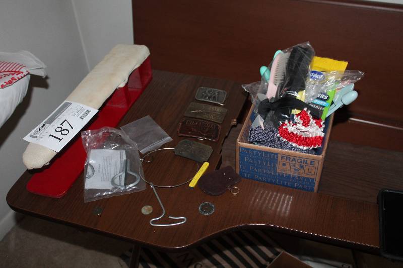 Hair Products, Belt Buckles, Misc