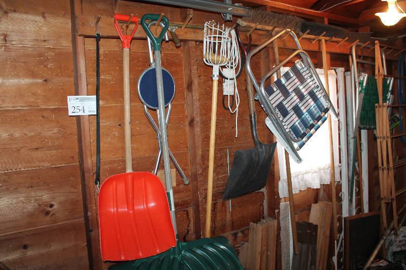 Shovels, Chairs, Brooms, And More