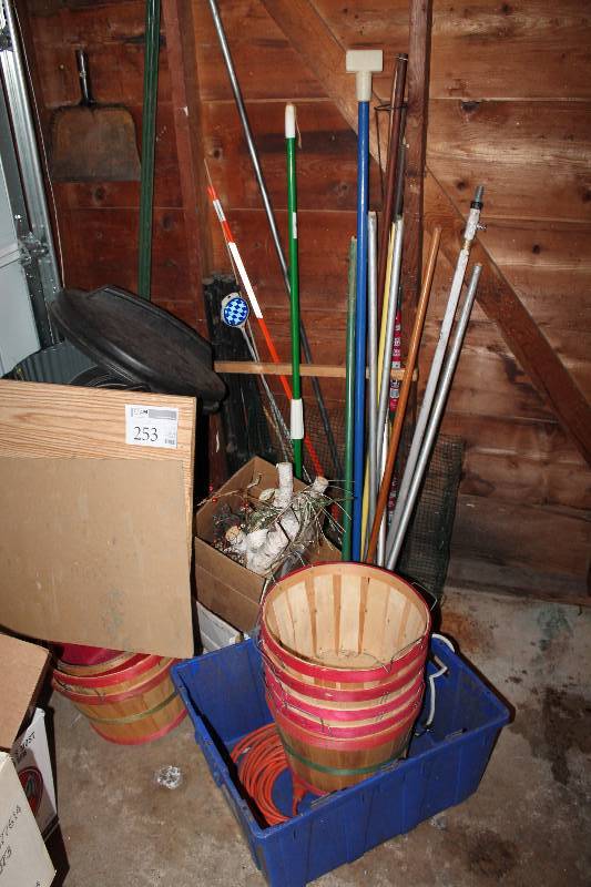 Wicker Baskets, Poles, And More
