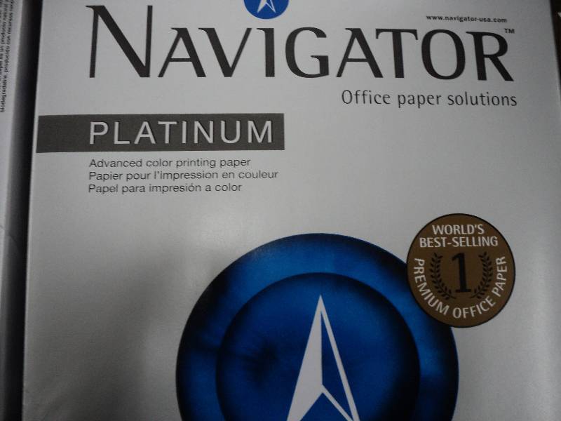 navigator 8.5x11 various colors pla...