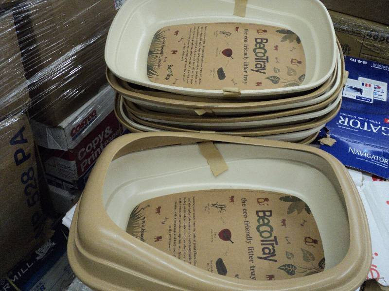 5 sets of beco litter trays...
