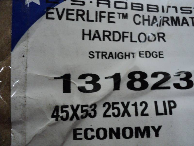 45x53 floor protector...