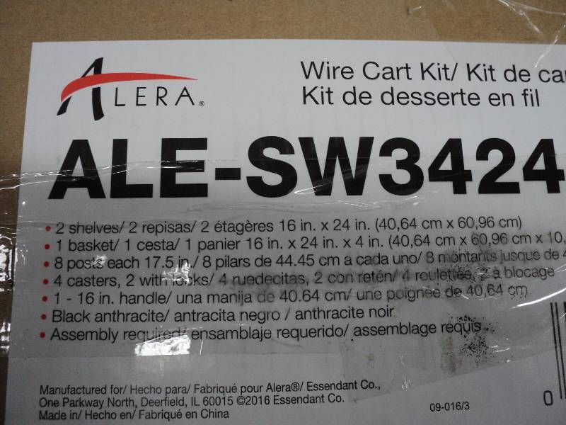 wire cart kit, needs assembly...