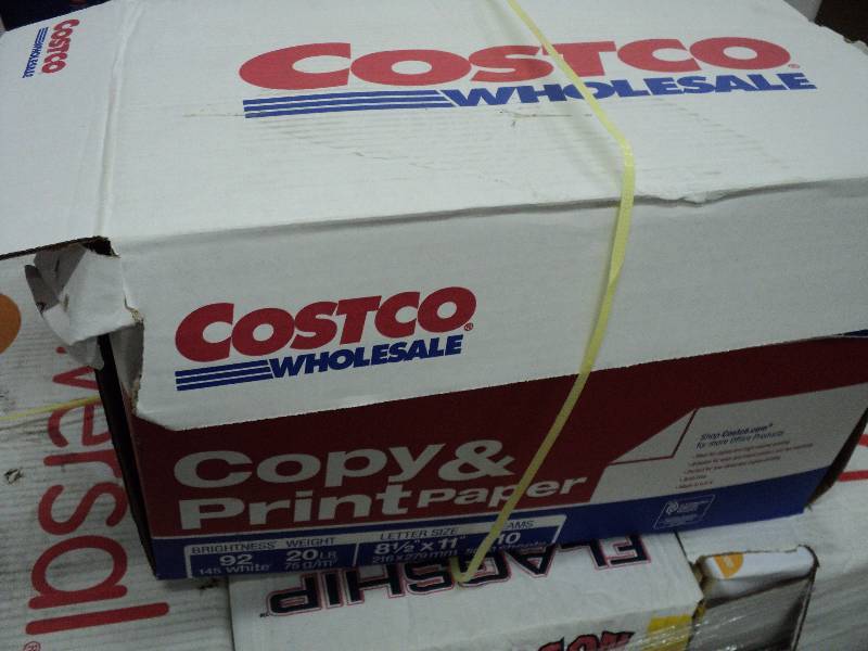 CostCo copy and print paper, 8.5x11...