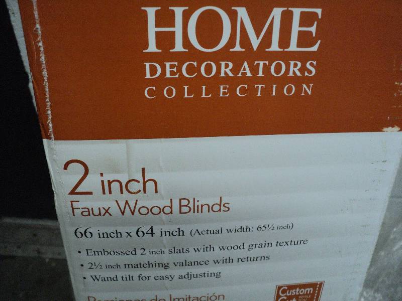 3 66x64 blinds...