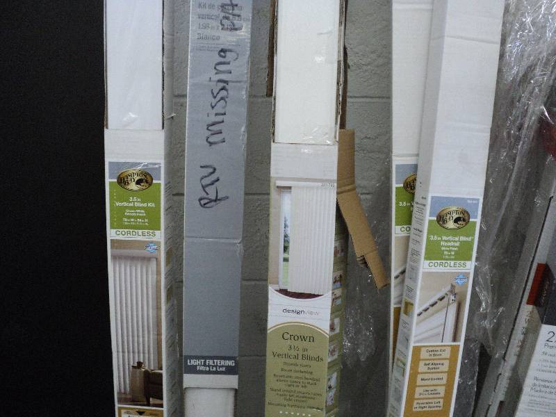 4 78x84 blinds and 2 extra headers...