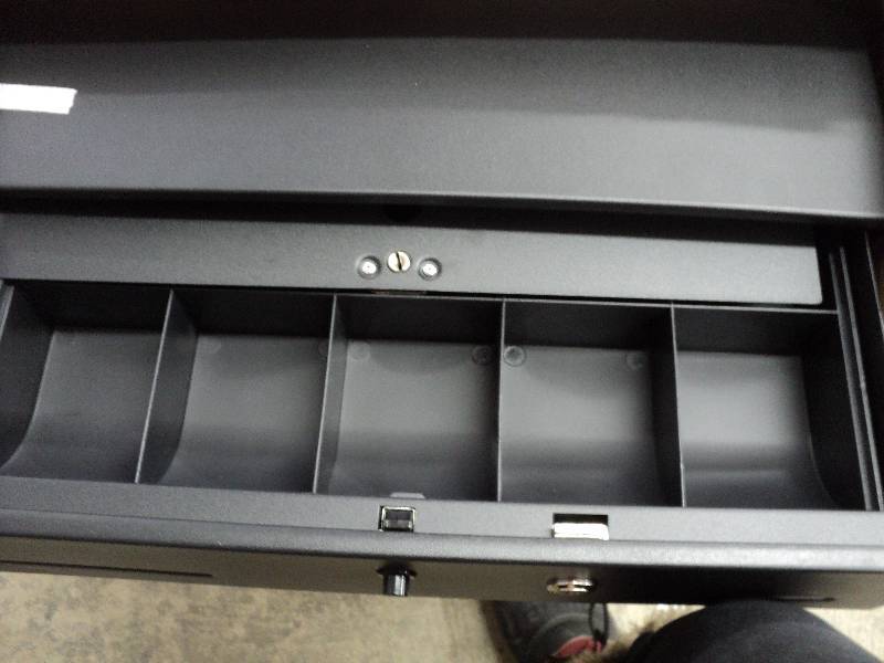 steel master touch button cash draw...