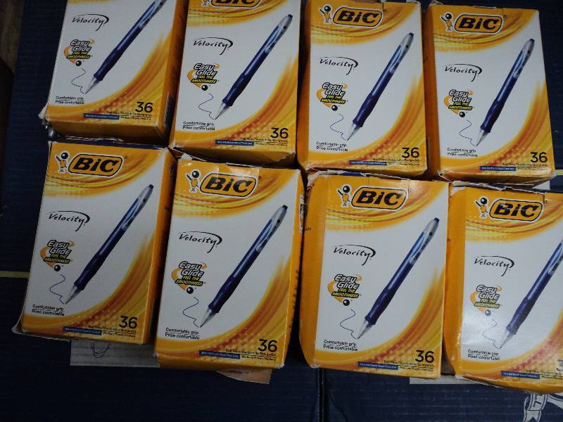 264 bic easy glide pens...