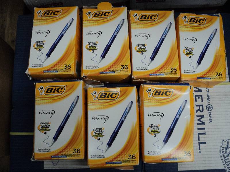252 bic easy glide pens...