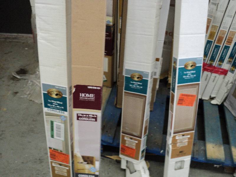 2 72x48 and 2 72x72 blinds...