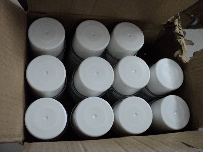 11 cans of time mist...