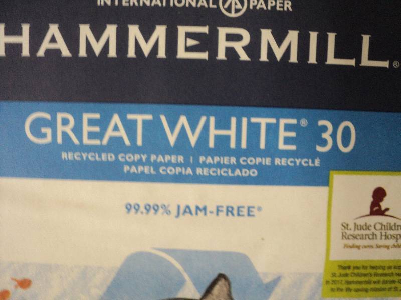 hammermill 5000 8.5x11 copy paper...