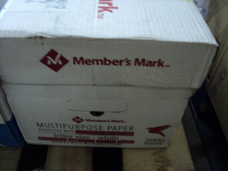 members mark 5000 8.5x11 copy paper...