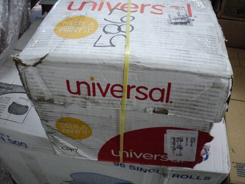 universal 2500 sheets of copy paper...