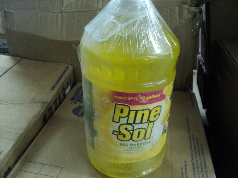 pine sol makes 72 gallons...