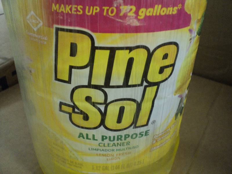 pine sol makes 72 gallons...