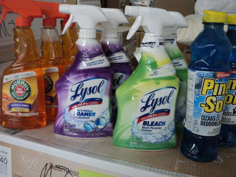cleaning products, see all pics...