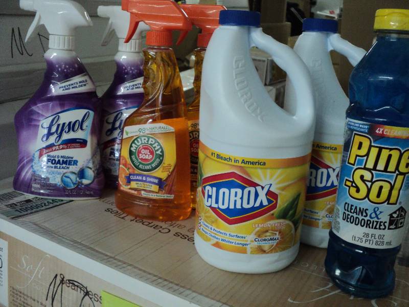 cleaning products, see all pics...