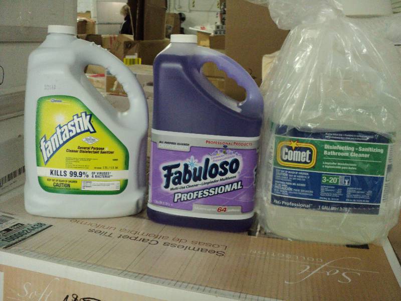 cleaning products, see all pics...