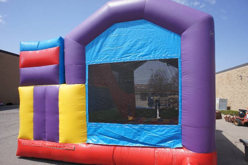 5 in 1 slide combo 15 x 18 x 14.  18oz pvc great for birthday parties at any age