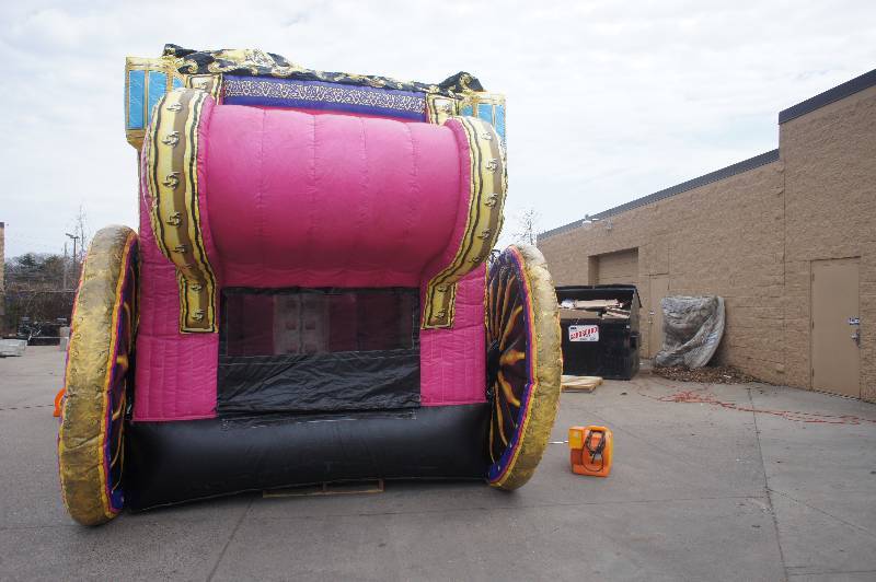 Princess carriage.  18 oz pvc Cutting edge creations brand.   $4900.00 value