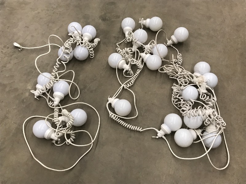 (3) Lengths Of White Party Light St...
