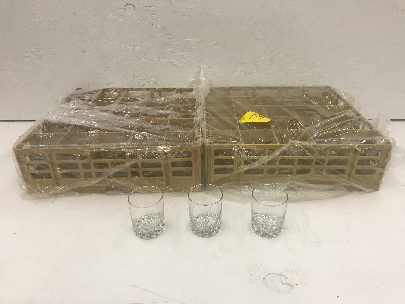 (2) Crates Of 10.5oz Water Glasses-...