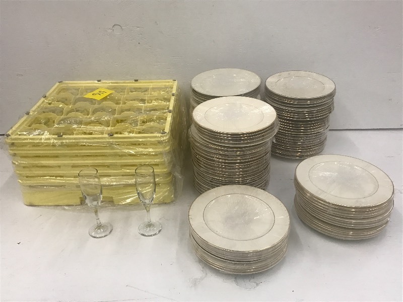 Lot Of (1) Crate Of (25) 6oz Flute...