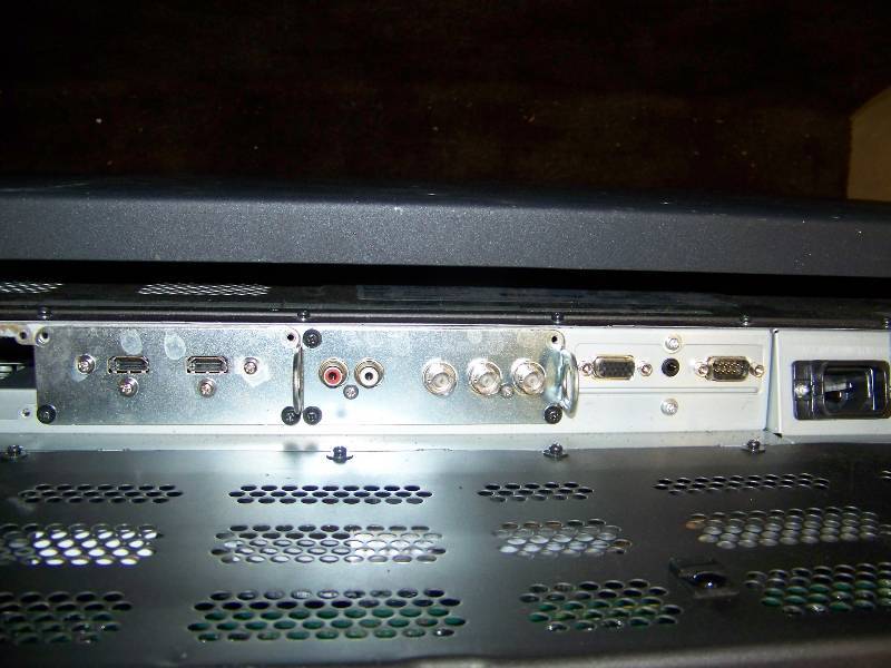 lot 2 image: 65, Panasonic, High Definition, Plasma Monitor  Display