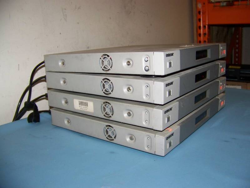 lot 29 image: (4) Sony, Scan Converters