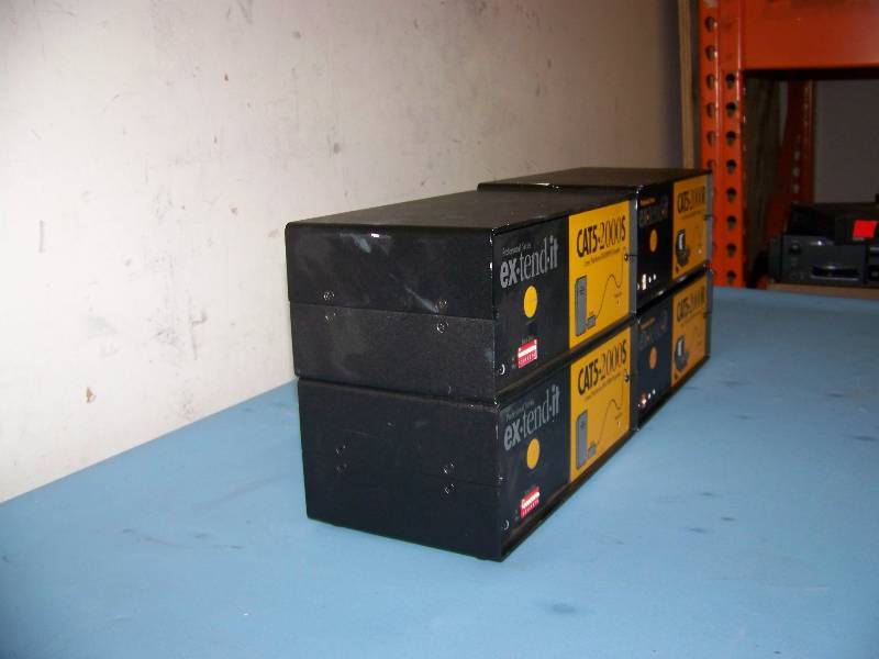 lot 30 image: (4) Ex-tend-it, Cat5, Extenders