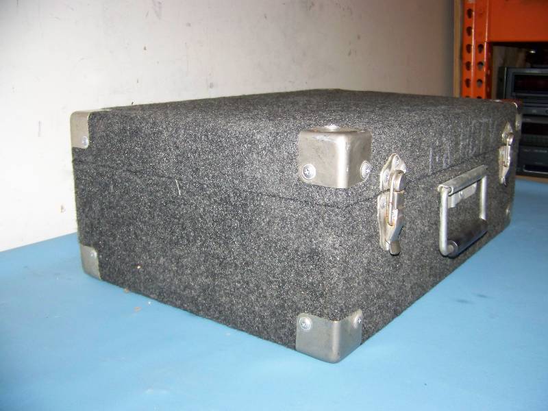 lot 39 image: Hard-Sided, Padded Inside, Equipment  Travel Case