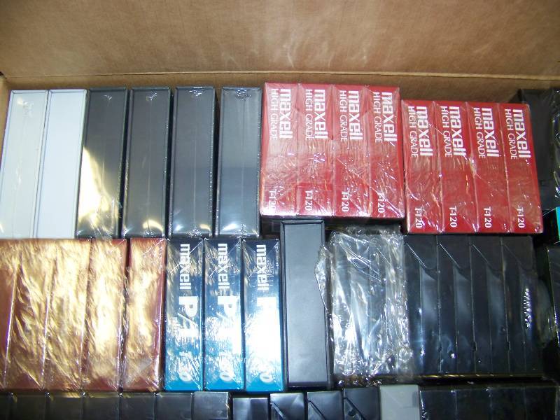 lot 64 image: (141) VHS Tapes - NEW