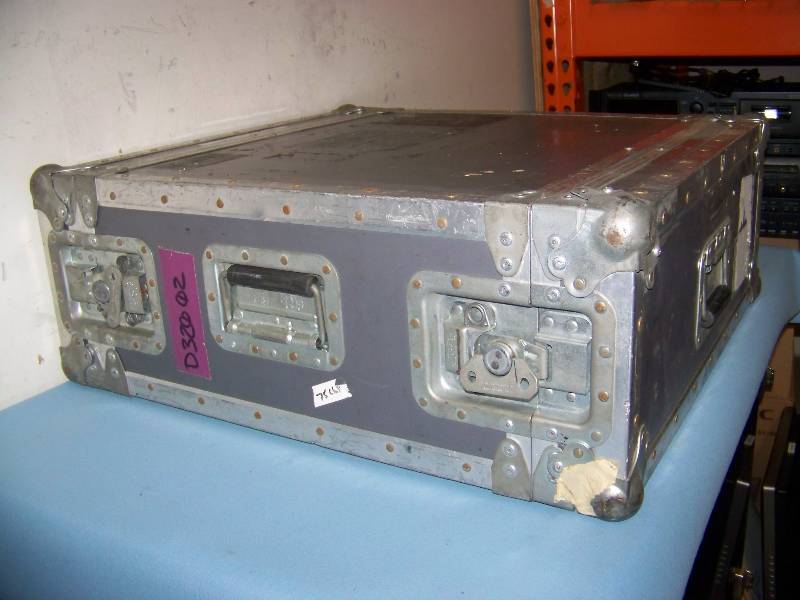 lot 92 image: Hard-Sided, Equipment  Travel Case with Front and Rear Removable Panels