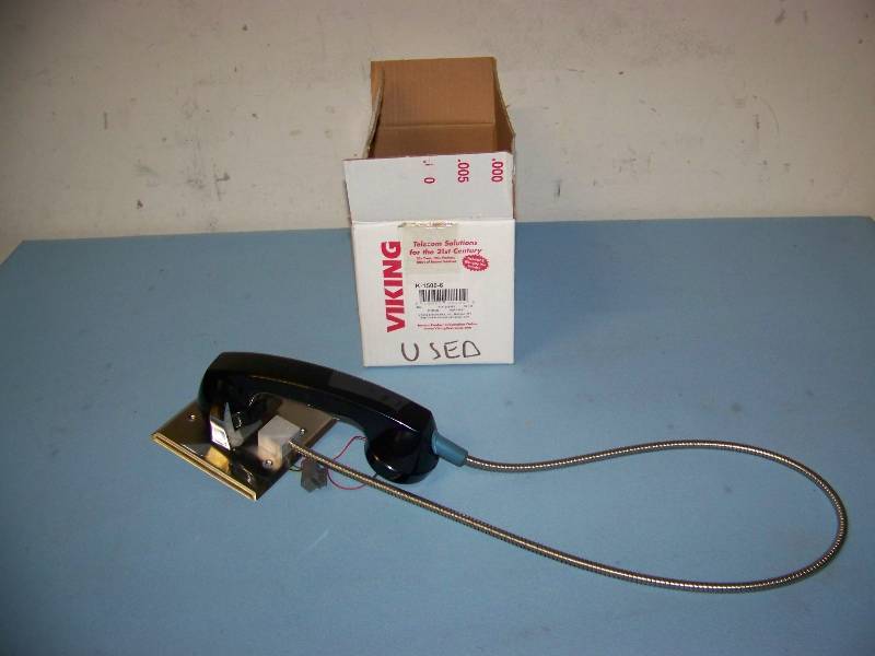 lot 82 image: (12) Viking, Vandal Resistant Phones  Telephones in Original Boxes