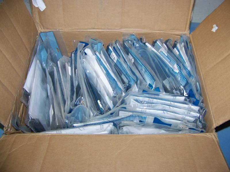 lot 97 image: (40) Middle Atlantic, Power Strip Brackets - NEW in Packaging and (2) JBL, Ceiling Mount Adapters for JBL Control Speakers