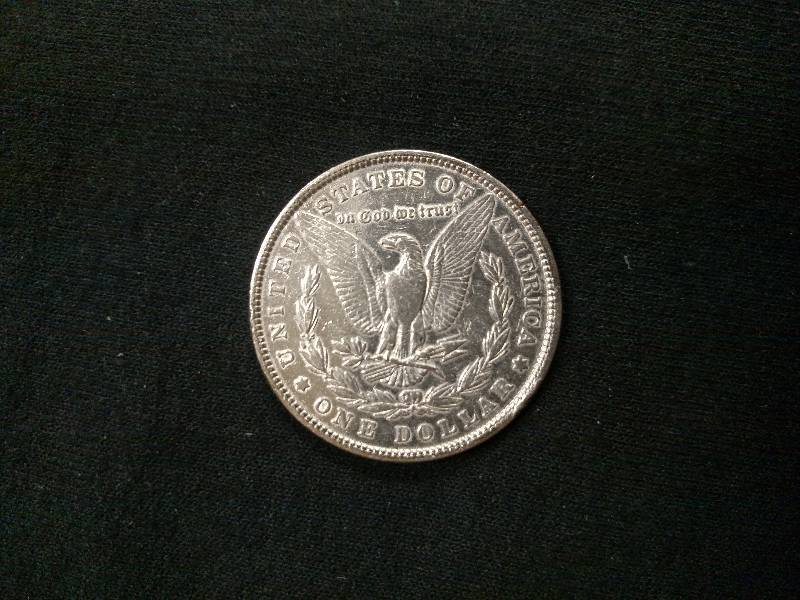 lot 8 image: 1881 Morgan Silver Dollar...