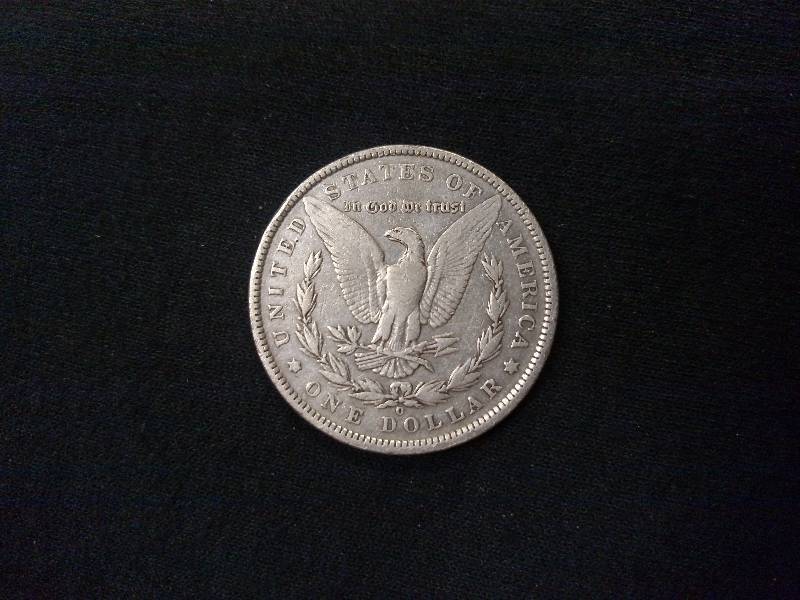 lot 34 image: 1891 O Morgan Silver Dollar...