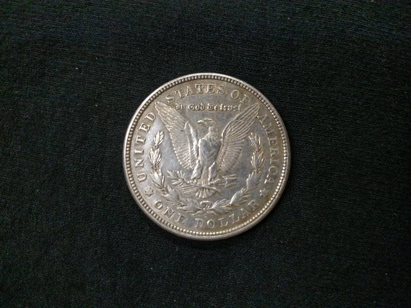 lot 71 image: 1921 D Morgan Silver Dollar...