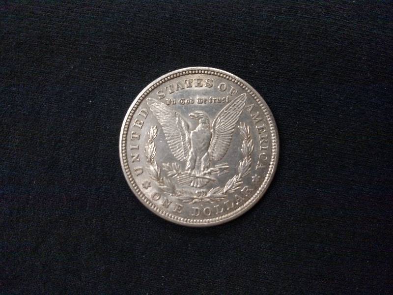 lot 72 image: 1921 D Morgan Silver Dollar...