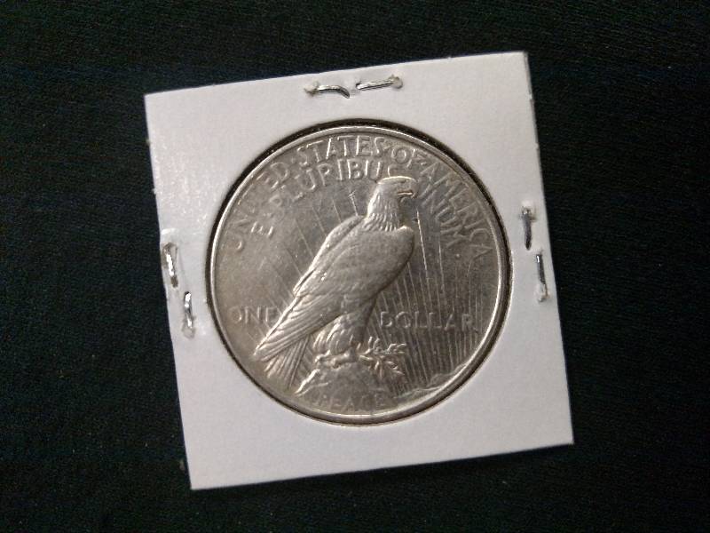lot 75 image: 1922 Peace Silver Dollar...