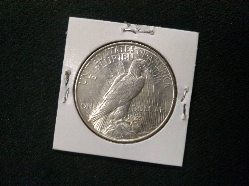 lot 80 image: 1922 D Peace Silver Dollar...
