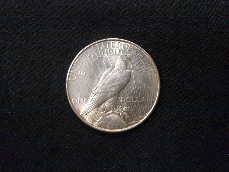 lot 81 image: 1922 D Peace Silver Dollar...