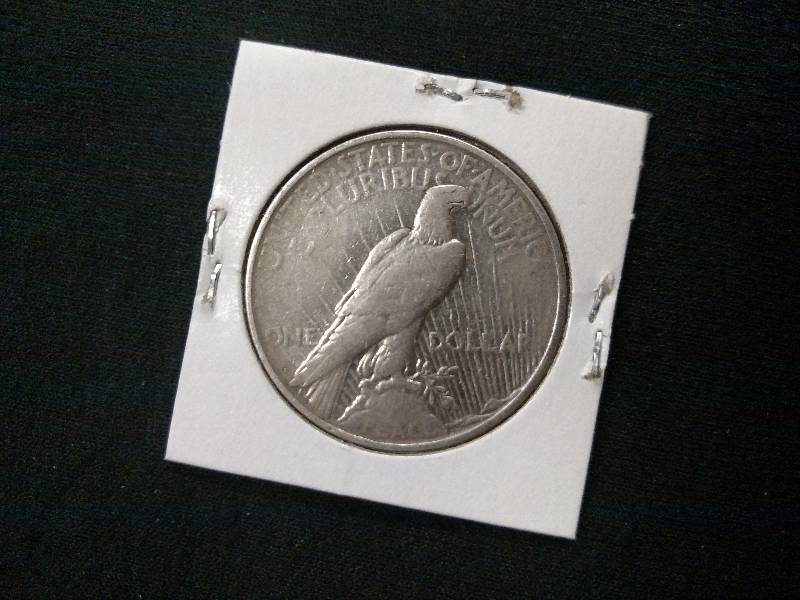 lot 88 image: 1923 D Peace Silver Dollar...