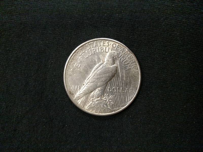 lot 90 image: 1923 D Peace Silver Dollar...