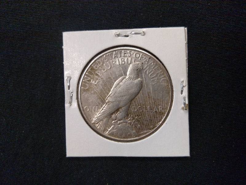 lot 91 image: 1923 S Peace Silver Dollar...